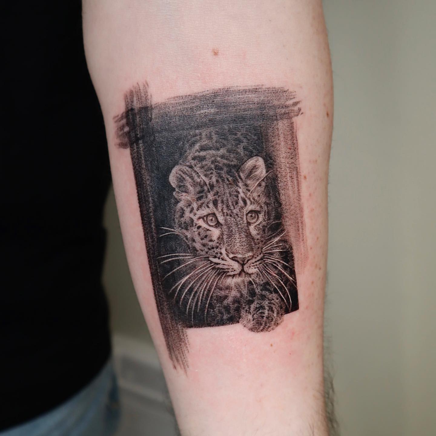 Leopard and Jaguar Tattoo Ideas 31