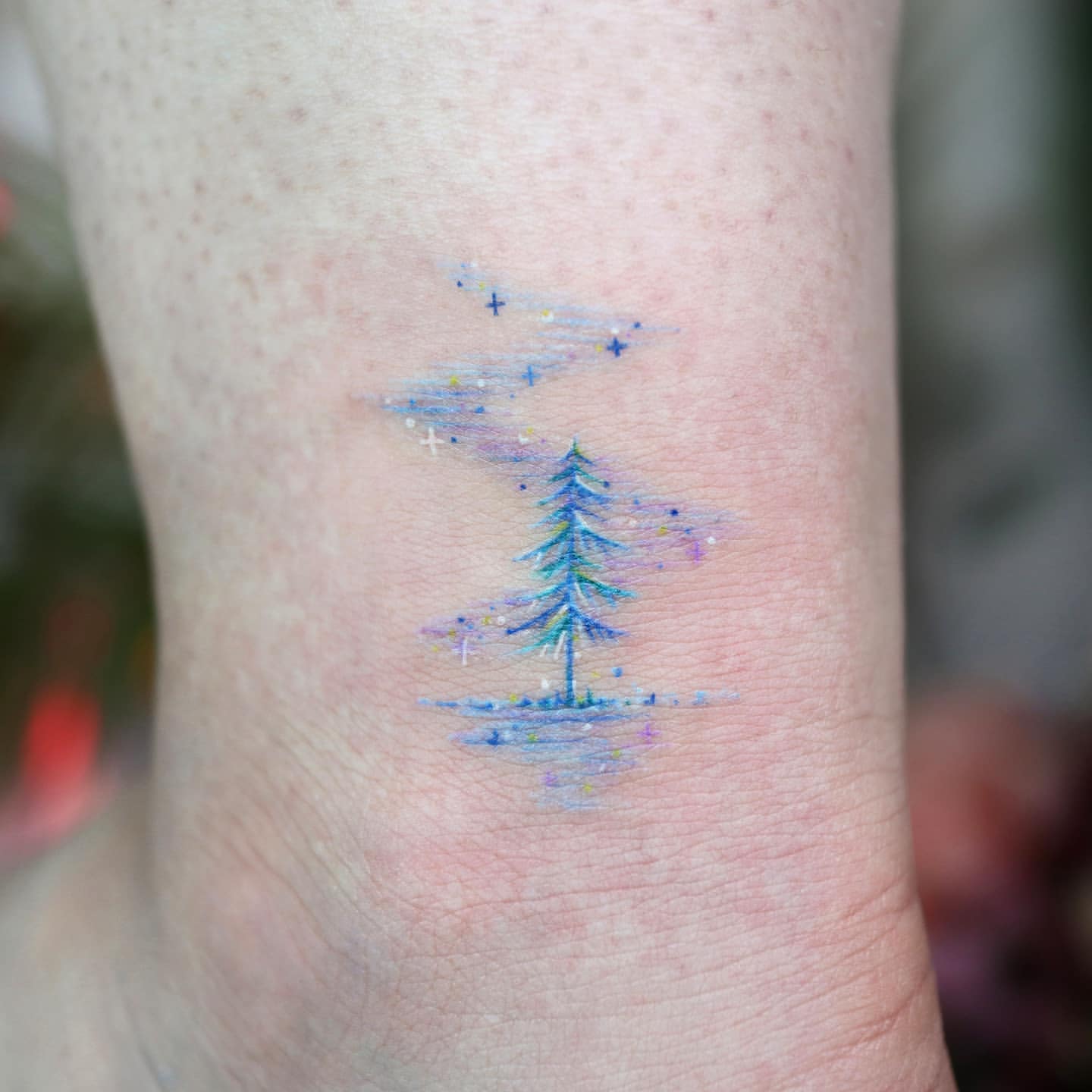 Pine Tree Tattoo Ideas 7