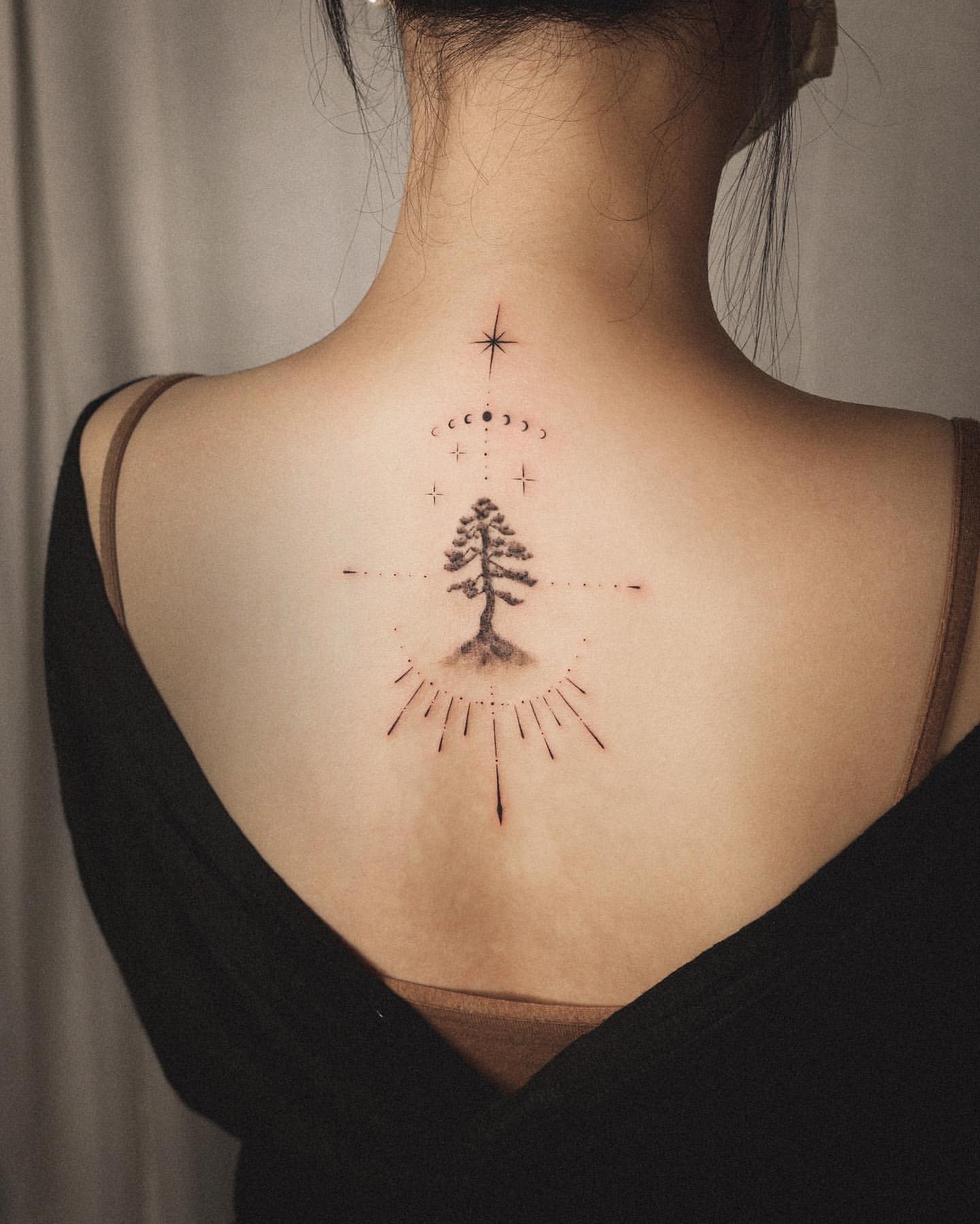 Pine Tree Tattoo Ideas 10