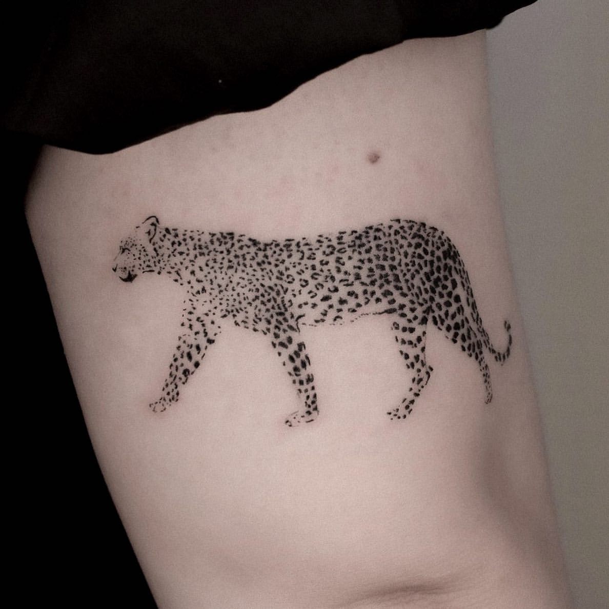 Cheetah Tattoo Ideas 16