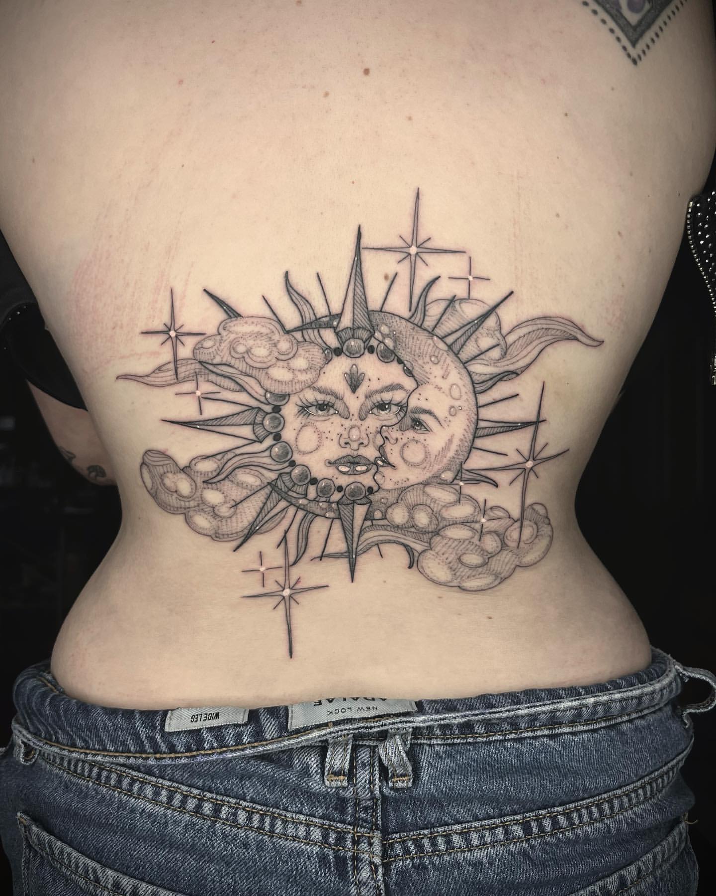 Sun and Moon Tattoo Ideas 4