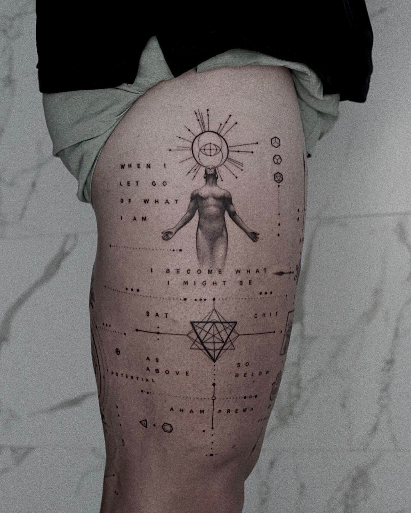 Sacred Geometry Tattoo Ideas 8