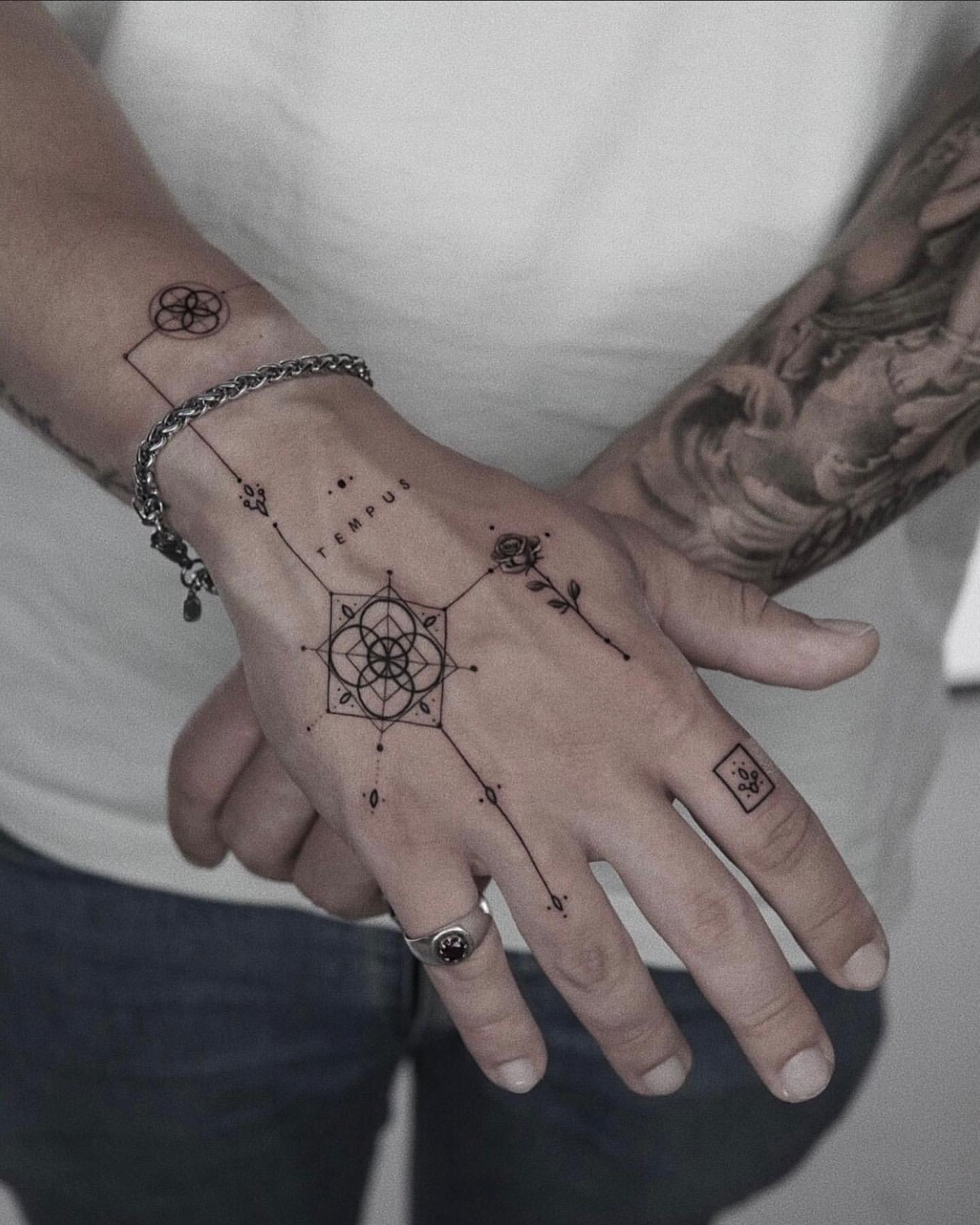 Sacred Geometry Tattoo Ideas 9