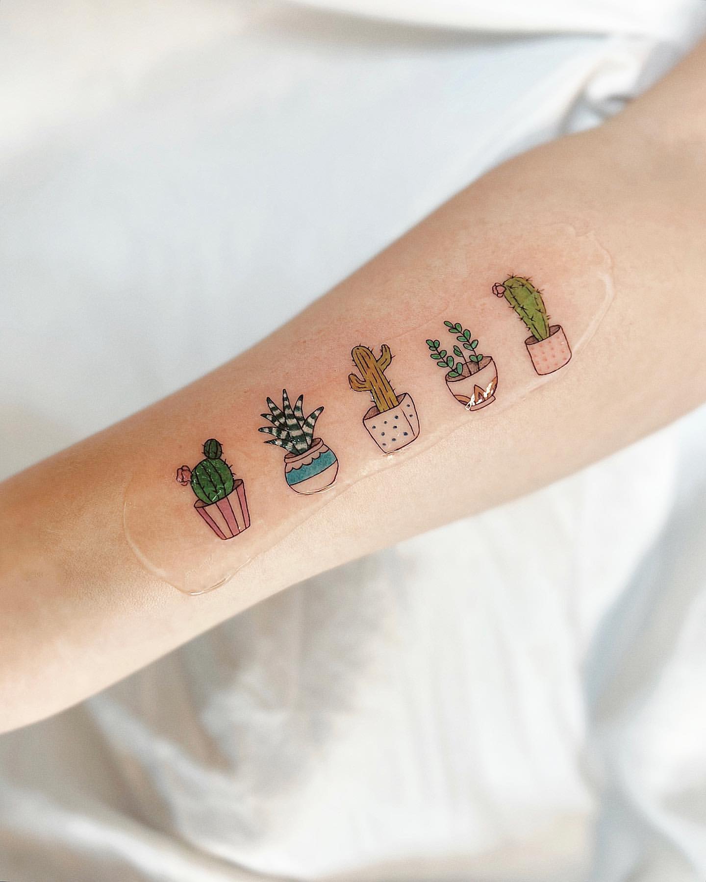 Cactus Tattoo Ideas 10
