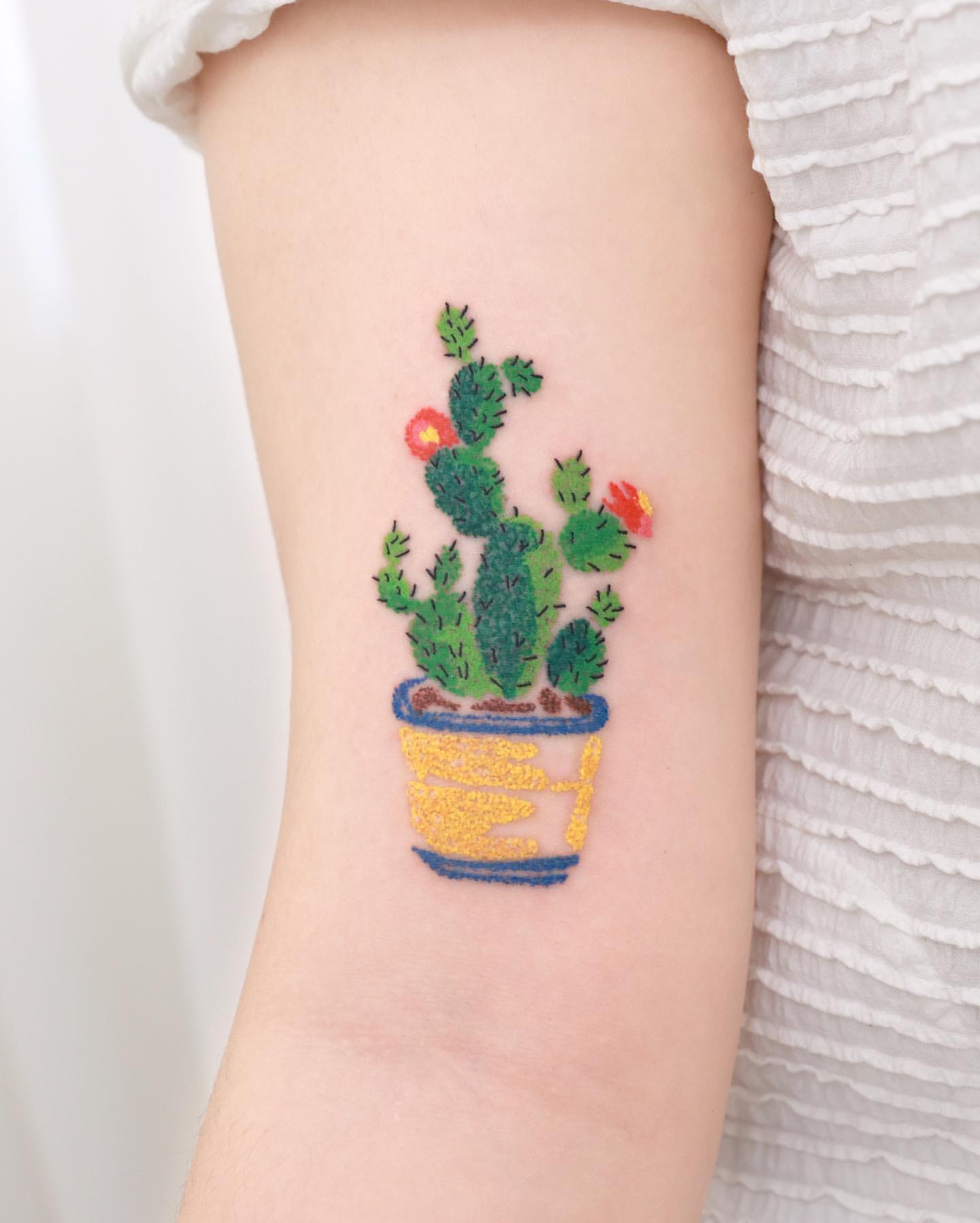 Cactus Tattoo Ideas 11