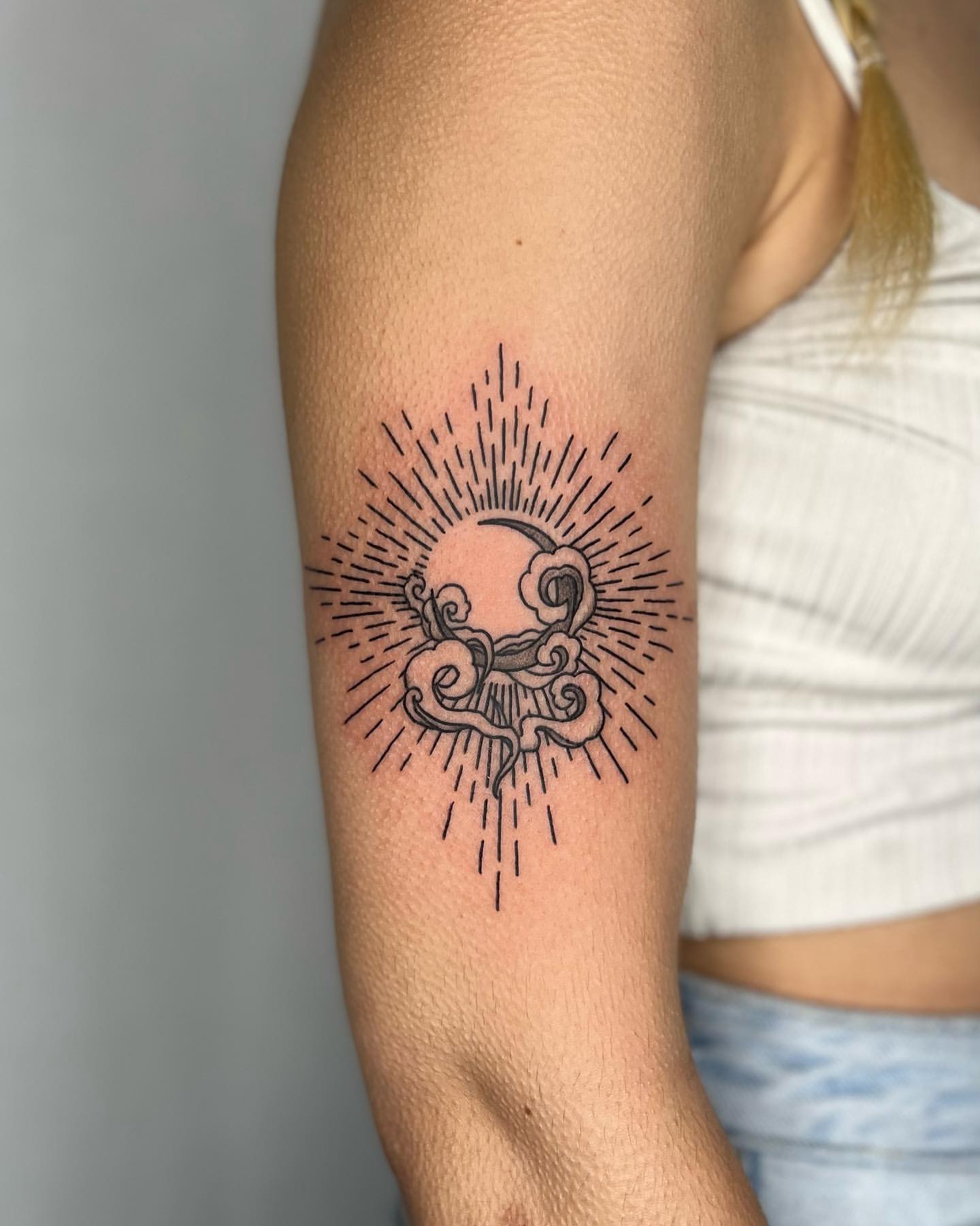 Sun and Moon Tattoo Ideas 13