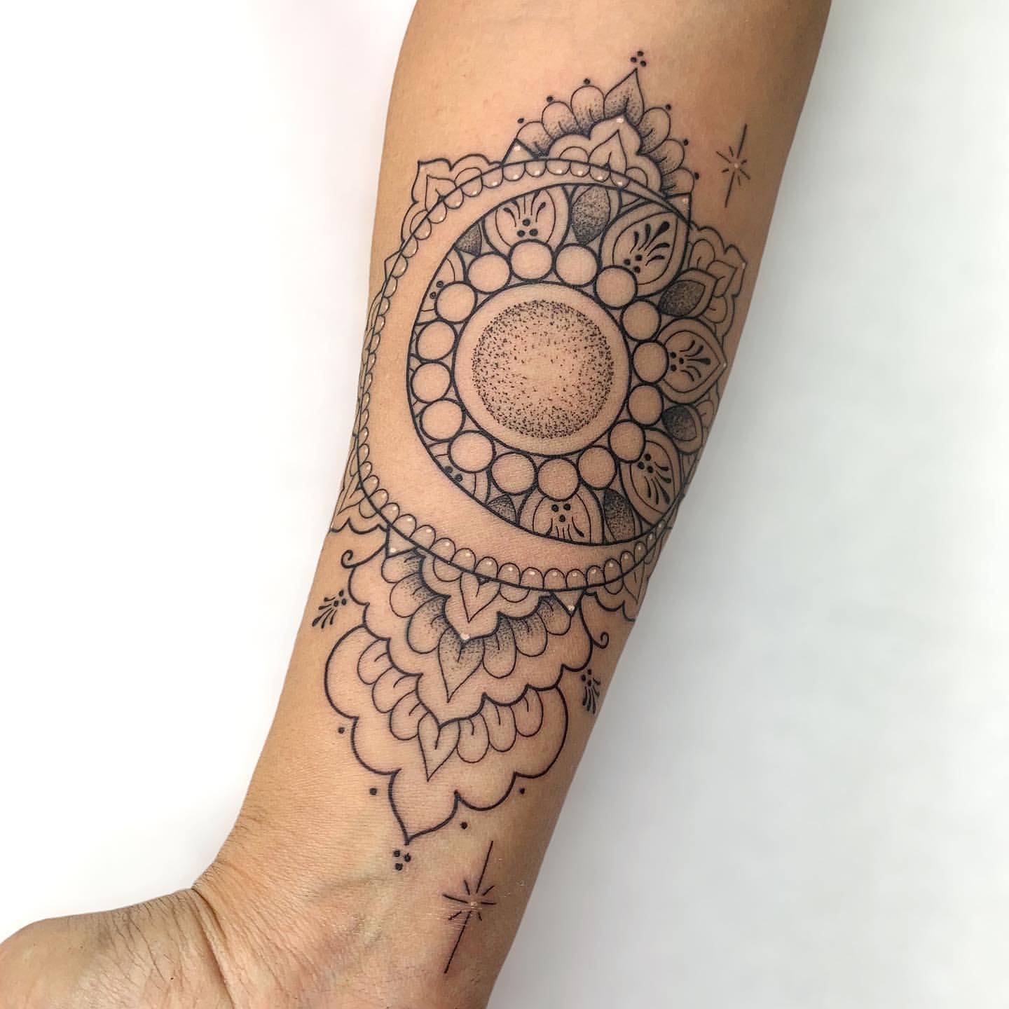 Sun and Moon Tattoo Ideas 14