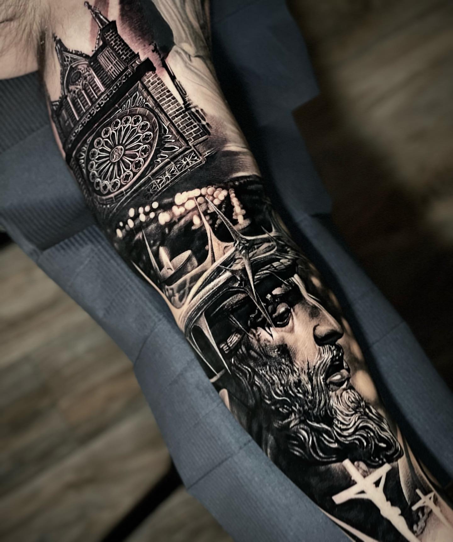Black and Gray Tattoo Ideas 15