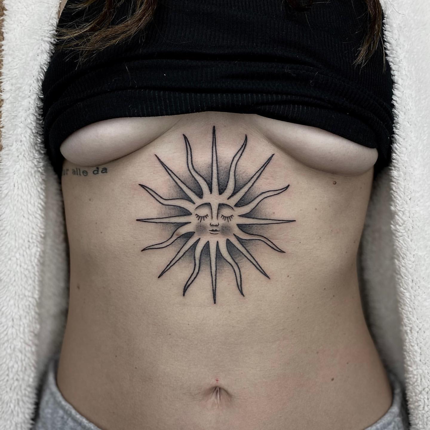 Sun Tattoo Ideas 5