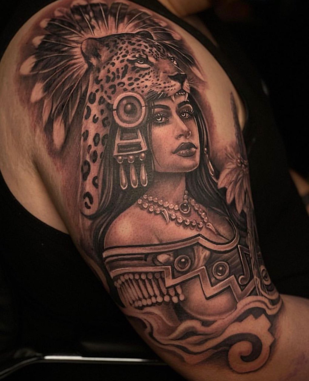 Aztec Tattoo Ideas 25