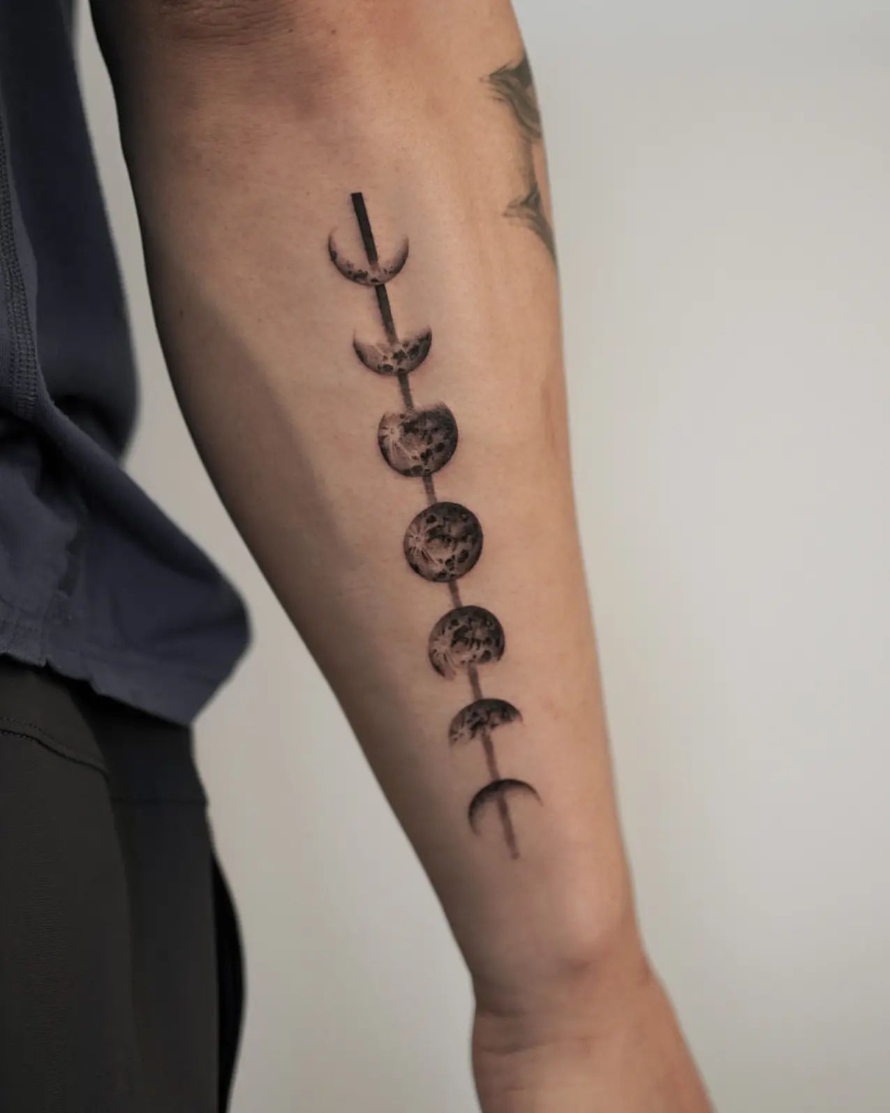 Moon Phases Tattoo Ideas 21