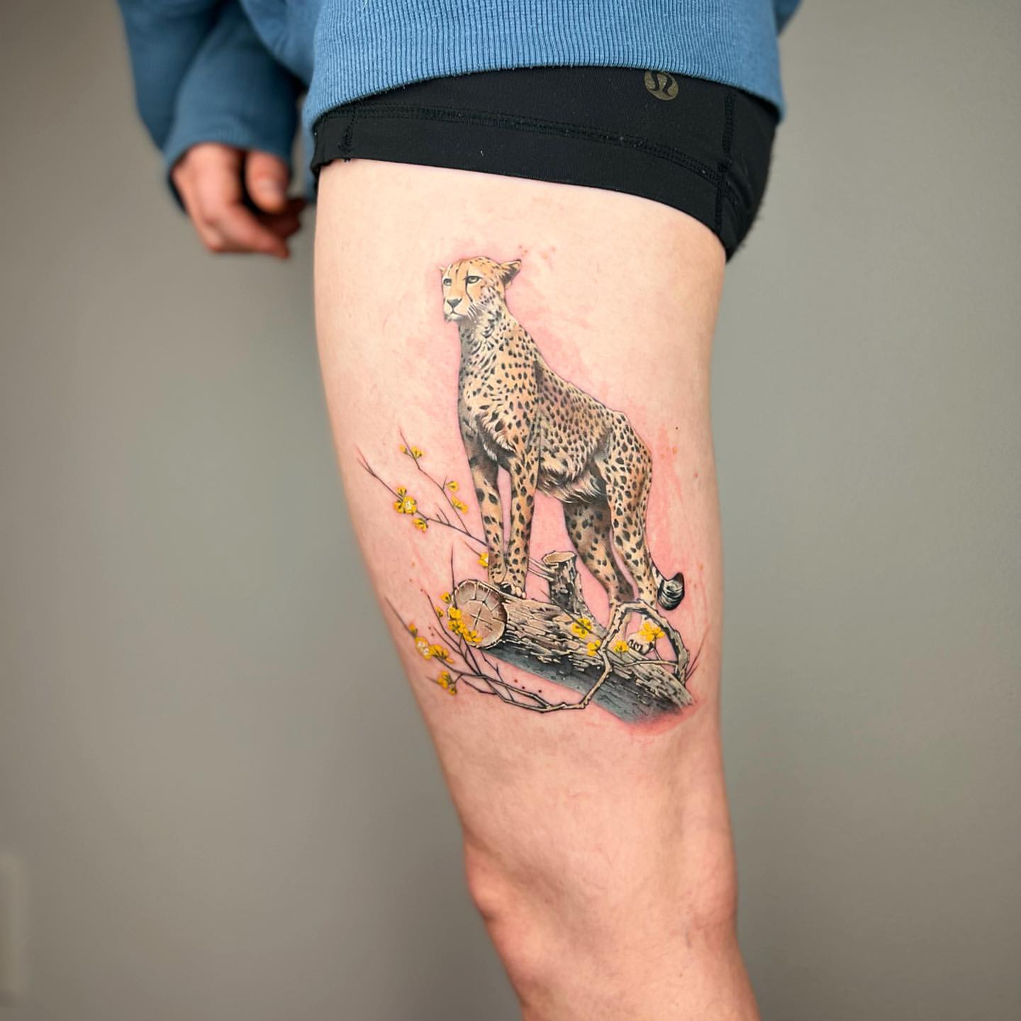 Cheetah Tattoo Ideas 27