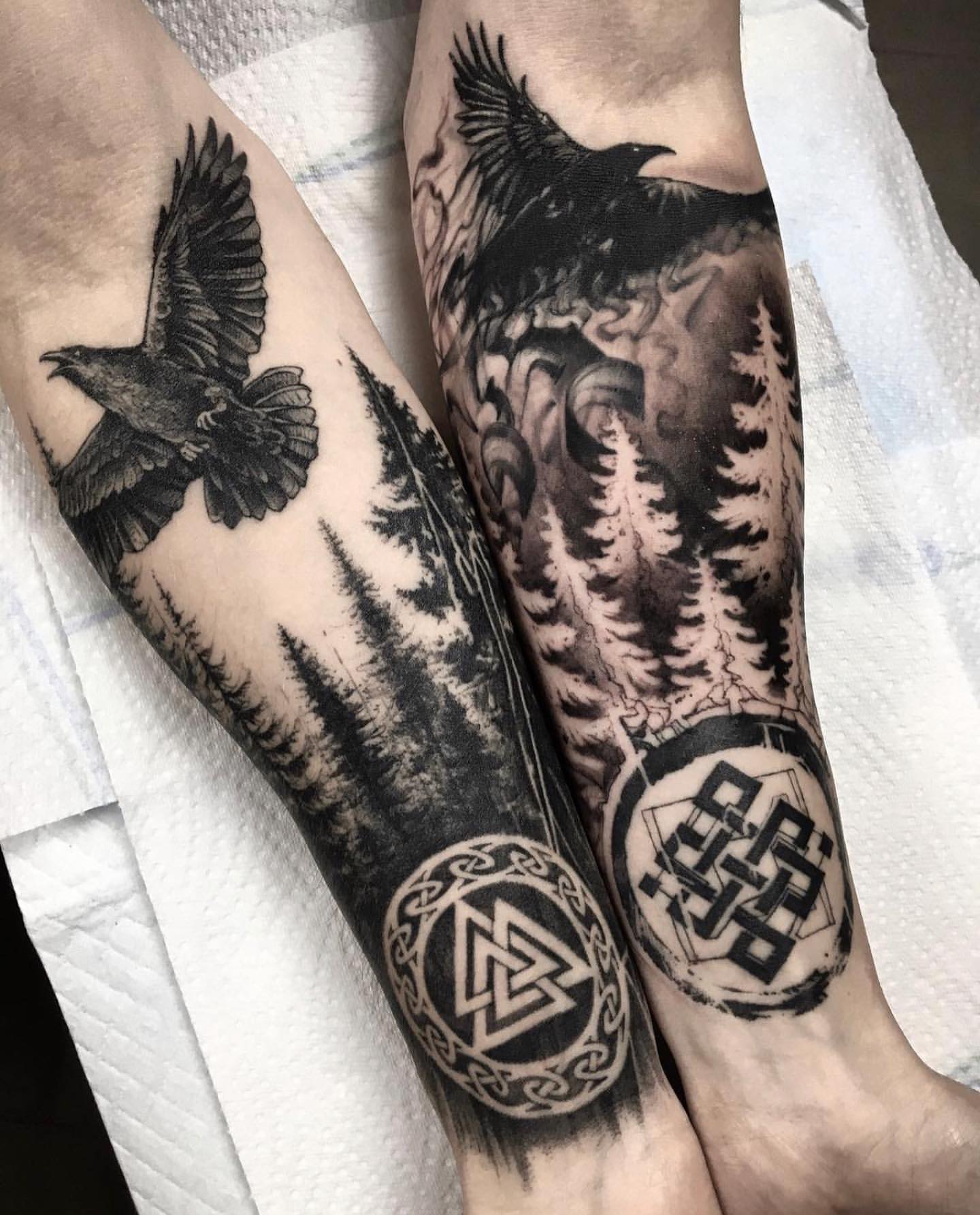 Black and Gray Tattoo Ideas 54