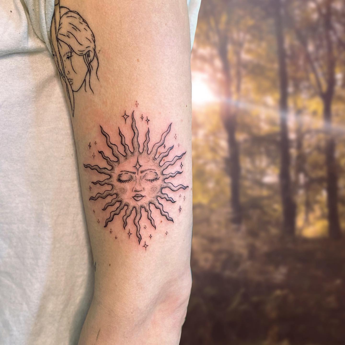 Sun Tattoo Ideas 24