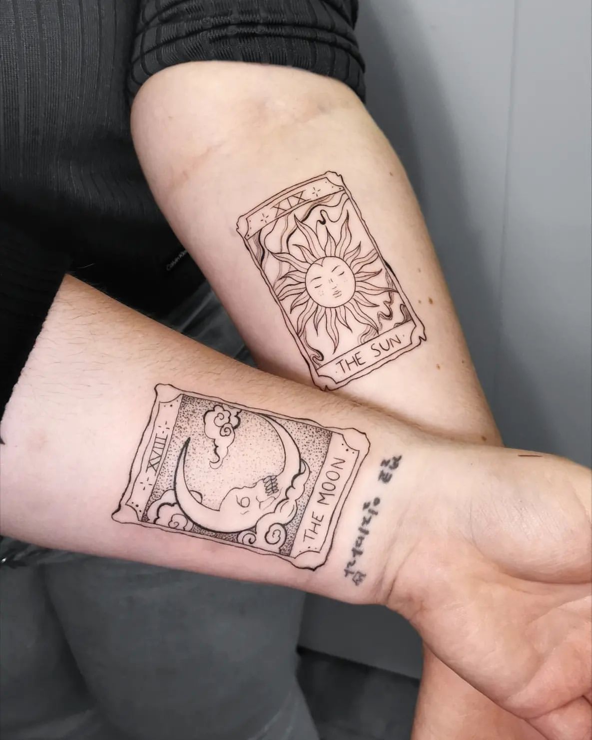 Sun and Moon Tattoo Ideas 27