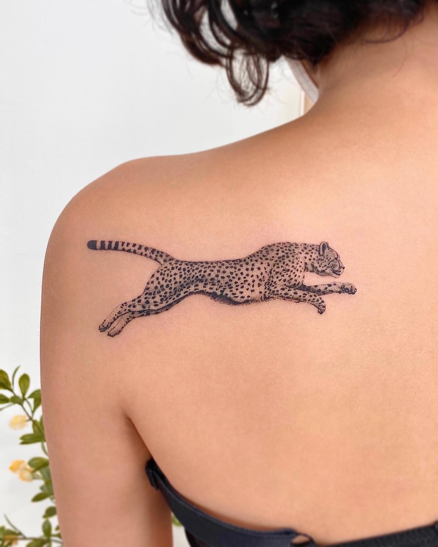 Cheetah Tattoo Ideas 29
